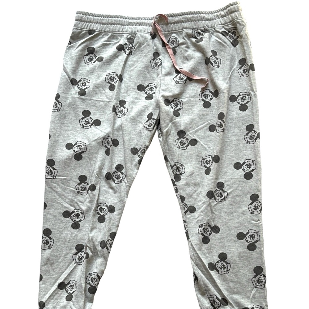 Disney Mickey Mouse Gray Pajama Bottoms